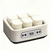 嶼川 發酵機 酸奶機 優格製作機 多功能發酵器 PTC恆溫加熱 控溫定時 高硼杯250ML*6