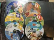 正常播放 6片DVD合售 巧虎 小朋友巧連智 成長版 中班生適用 2017/2016年 DVD專輯 D96重