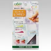 巧巧布拼布屋* 日本進口 可樂牌57-401按壓式疏縫別針(一包50隻)單鍵疏縫別針