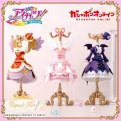 日本 萬代BANDAI 偶像學園Aikatsu 豪華版PREMIUM 翅膀 頭飾 衣架公仔 星宮莓 藤堂百合華 神崎美月