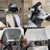 【台灣出貨】 風鏡 擋風鏡 適用於VESPA 偉士牌GTS 300 擋風板 HPE小風鏡 衝刺150擋風玻璃改裝