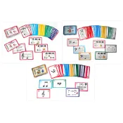 【599免運費】識譜學習卡 - 高音譜、低音譜、音樂記號 55張 (撲克牌大小) 天音出版社 / 共3款