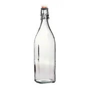(店+)【Bormioli Rocco】Swing醃漬瓶 1000ml (玻璃油瓶/調味料瓶/水瓶)