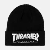Thrasher Embroidered - Black 毛帽*