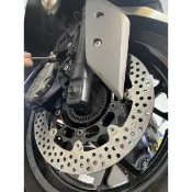 [XMAX300 XMAX] 白鐵 鍍鈦 浮動碟盤 加大碟盤 300MM 對應輻射 制動提升 散熱佳 前碟盤加大 剎車力