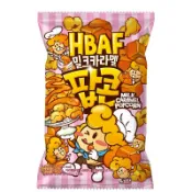 韓國🇰🇷HBAF 奶油蜂蜜爆米花 漢堡起士爆米花 HBAF杏仁果韓國零食必買爆米花🍿牛奶糖口味