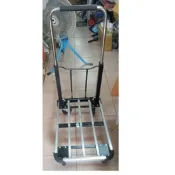 鋁推車 伸縮鋁製摺疊工作車 行李車 四輪鋁推車 四輪鋁車~ecgo五金