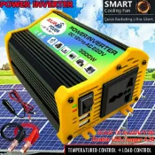 紫菀百貨店 【300W雙USB】車載逆變器 逆變器 電源轉換器 車充 電源供應器 12V轉220V/110V 純正弦波 智能散熱 適用於車載電器 露營戶外應急