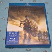 二手《特洛伊:木馬屠城》導演加長版藍光BD(華納公司貨)(大河戀.鬥陣俱樂部.子彈列車.怒火特攻隊.末日之戰)布萊德彼特