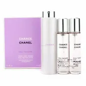 CHANEL 香奈兒 CHANCE 粉紅甜蜜版女性行動淡香水3*20ml 優惠價:4460元｜岡山戀香水