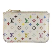 【DOKODEMO】二手LOUIS VUITTON Pochette Cree 零錢包，Monogram 顏色， M93734，西班牙製造，2009 年，白色，CA4019，拉鍊，女式