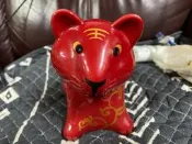 Starbucks星巴克~台灣生肖2010 虎年 撲滿 存錢筒  九成新虎年限定