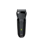 (店+)【BRAUN 百靈】三鋒系列電鬍刀(黑) 300s-B 
