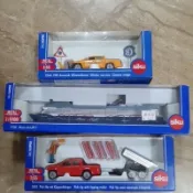 siku 路障工程車 遊輪 鏟雪車