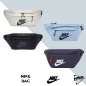 NIKE NSW TECH HIP PACK 防潑水 拉鍊 腰包 黑灰 軍綠 水藍 BA5751-010 【彼得潘】