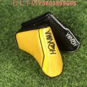 大氣的書館 高爾夫球桿套HoNma馬蹄推桿套 通用高檔水晶材質防水耐磨磁鐵閉合