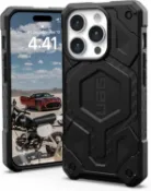 玉山最低比價網 [6美國直購] UAG iPhone 15 Pro 6.1吋 碳纖維紋-黑 (1入) 手機殼 保護殼 Monarch Pro URBAN ARMOR GEAR