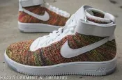 【HYDRA】Nike Air Force 1 Ultra Flyknit Mid AF1 彩紅【817420-700】