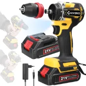 Geevorks 21V 2in1 鋰電鑽電動螺絲刀多功能