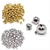 日本進口 12mm 8mm 6mm 小鈴噹 金色鈴鐺材料 小叮噹
