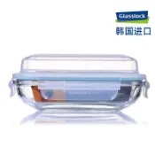 ✨台灣甄選好物✨精選GlassLock強化玻璃 果盤碟 形冷凍保鮮盒 冰箱沙拉水果盤飯菜盤子