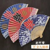 台灣出貨✨免運新品日本扇子日式和風祭字折扇居酒屋日料裝飾品和服浴衣攝影道具 古風摺扇 動漫 祭典扇 祭扇 富士山風神雷神