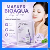 MASKER BIOAQUA pemutih wajah Soft Smooth Vitamin C MKBT53 B1