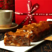 【生活市集】【給力食品】年節必備年糕-金磚桂圓核桃糕禮盒600g 甜糕 甜粿 甜點 年菜