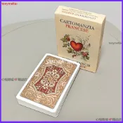 🔥趣味桌遊🔥36張 雙面壓紋 French Cartomancy法式雷諾曼 中英文雙語版 9*6公分 休閒聚會遊戲
