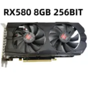 臺式電腦顯卡 遊戲顯卡  RX580 8GB 2048SP高清臺式機電腦遊戲顯卡喫鷄遊戲顯卡裝機