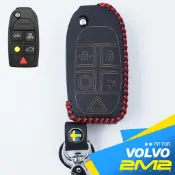 【2M2】VOLVO C30 C70 V50 V60 V90 XC60 XC70 XC90 摺疊鑰匙皮套 鑰匙包 短版