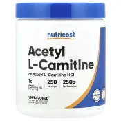 【iHerb】Nutricost, 乙酰左旋肉鹼，原味，8.9 盎司（250 克）