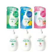 (店+)【Kracie 葵緹亞】naive娜艾菩 沐浴乳 補充包 水潤蘆薈 保濕桃葉 清新海泥