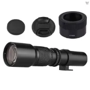 500mm 超長焦鏡頭 F8.0-F32光圈 配T2-NEX轉接環 適配索尼NEX E卡口相機