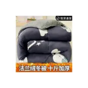 (店+) 加厚保暖絨被子冬被雙麵單絨棉被加厚保暖冬季褥子毛絨被芯墊被 羊羔絨被子 法蘭絨暖暖被 棉被 冬被 BSNW