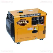 家用220V小型5/6kw靜音柴油發電機三相380伏8000瓦全銅10千瓦電焊運費詢問客服~
