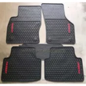 VW福斯 PASSAT B8 B9 歐式汽車橡膠腳踏墊 蜂巢式橡膠防水腳踏墊 SGS無毒認證 無臭無味 天然環保橡膠材質