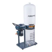 美國POWERTEC 1HP 移動式集塵機/木工集塵/木工教室/加工廠/粉塵/工業用/吸塵器/台灣製/全新設計/集塵系統