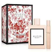 【GUCCI 古馳】花悅女性淡香精二入禮盒-淡香精100ml+滾珠筆7.4ml(平行輸入)