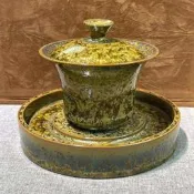 龍泉青瓷 手工茶壺 紫玉金樽 全手工製作 馬蹄蓋晚 老師手作 收藏擺件
