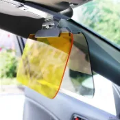 特惠關注💄汽車遮光炫目眩目擋光護目鏡防遠光燈剋星神器車用日夜兩用遮陽闆 汽車防炫目遮陽板 日夜兩用遮光板 遮陽板檔光板