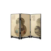 (店+)【tounichi 東日】新中式復古桌面擺飾畫 電視櫃餐邊櫃書房茶幾小型屏風擺畫