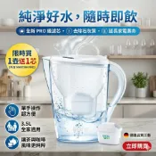 【德國BRITA】濾水壺 MARELLA XL 3.5L 德國原廠貨 歐洲製造 maxtra pro新版 蘑菇生活家電
