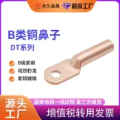 阿嫲的百寶屋 鍍錫銅鼻子DT-25/50/70/95/185/300/630 B級銅管鼻接頭銅接線端子{鑫弘-工葉電器}可開發票