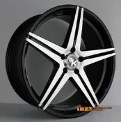 【小茵輪胎舘】類ADV.1 ADV5爪中心大凹 新款 19吋鋁圈 5孔112/114/120 8.5J+10J 亮黑車面