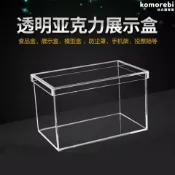 拾光藏寶閣 【透明防塵】亞克力展示盒 收納盒 防塵罩 模型盒 手辦盒 玩具收納 長方形透明盒 可訂製尺寸 高透亮材質 陳列收納兩用