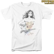 風格wonder woman 神奇女俠復古經典寬鬆t恤