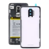 鼎盛貿易行 適用于for OnePlus 6T 電池后蓋帶相圈 (顏色：透明色)