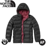 悠遊山水戶外生活館 【The North Face 女 可套接雙面防潑羽絨外套《紫紅/深灰》】5AY2/保暖外套/羽絨衣