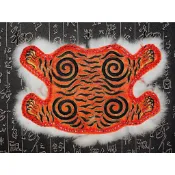 順心坊 神明衣 平繡 虎爺 神衣 虎將軍 下壇將軍  神明用品 虎爺衣 虎爺披風 山君尊神